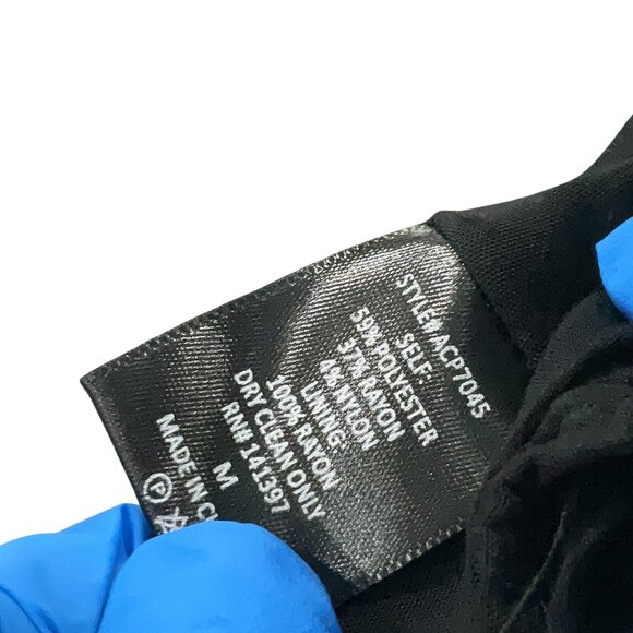 ASTR the Label Revolve Black Strapless Wide Leg Jumpsuit with Bow Accent M - Picture 6 of 6